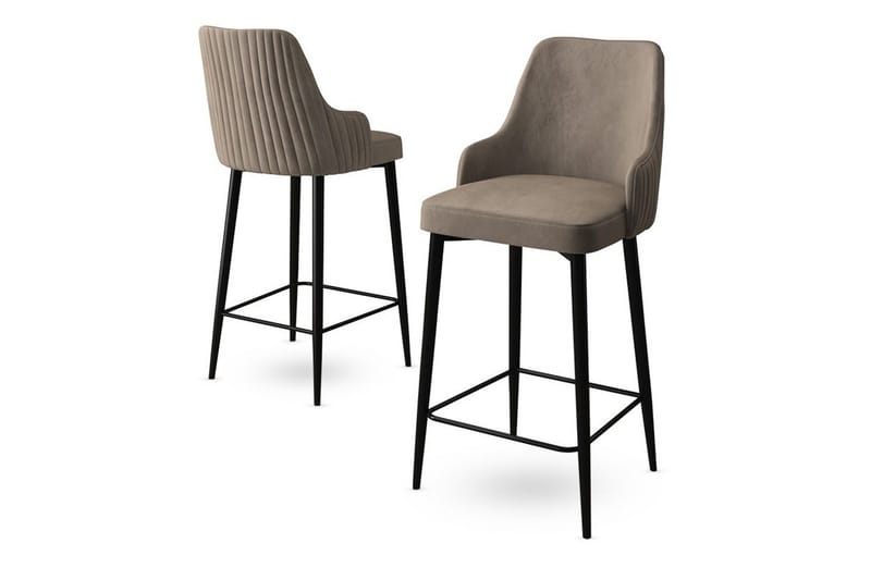 Barstol Ydra Cappuccino / svart - Cappuccino / svart - Möbler - Stolar & fåtöljer - Barstol & barpall