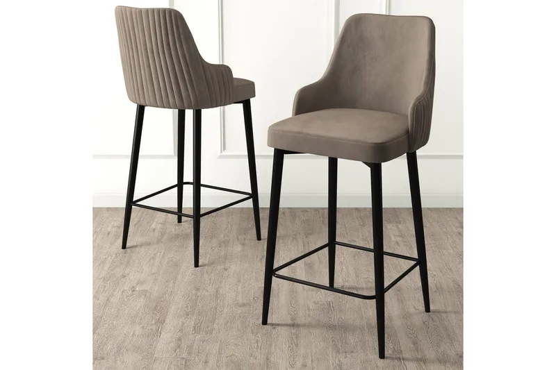 Barstol Ydra Cappuccino / svart - Cappuccino / svart - Möbler - Stolar & fåtöljer - Barstol & barpall