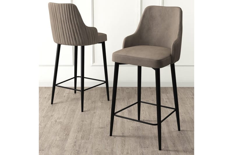 Barstol Ydra Cappuccino / svart - Cappuccino / svart - Möbler - Stolar & fåtöljer - Barstol & barpall