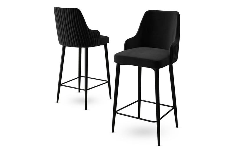 Barstol Ydra Svart - Svart - Möbler - Stolar & fåtöljer - Barstol & barpall