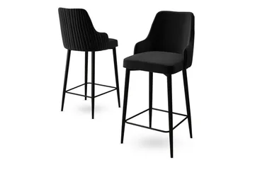 Barstol Ydra Svart - Svart - Möbler - Stolar & fåtöljer - Barstol & barpall