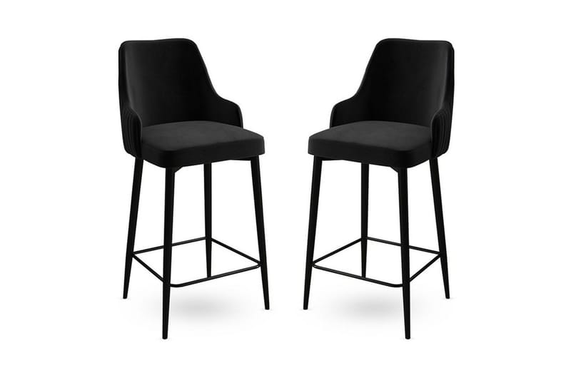 Barstol Ydra Svart - Svart - Möbler - Stolar & fåtöljer - Barstol & barpall