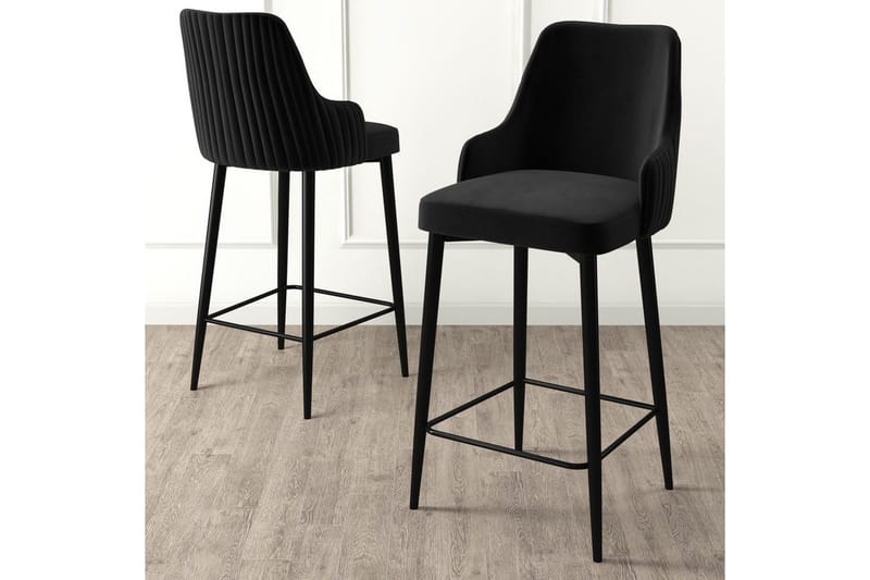 Barstol Ydra Svart - Svart - Möbler - Stolar & fåtöljer - Barstol & barpall