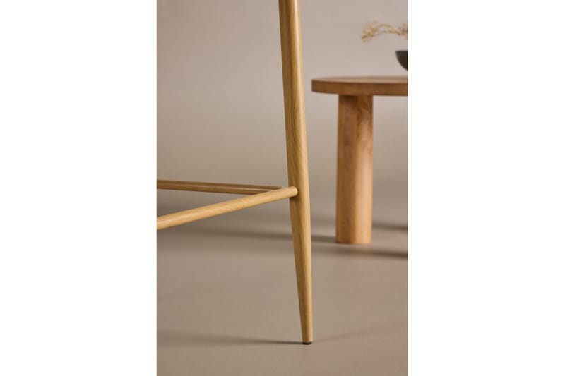 Barstol Plaza - Natur/Mörkgrå - Möbler - Stolar & fåtöljer - Barstol & barpall