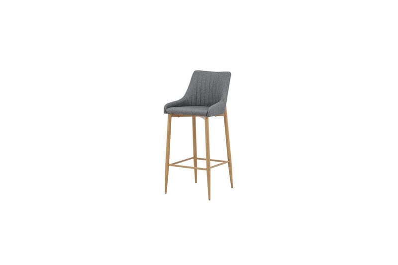 Barstol Plaza 2-pack - Natur/Mörkgrå - Möbler - Stolar & fåtöljer - Barstol & barpall