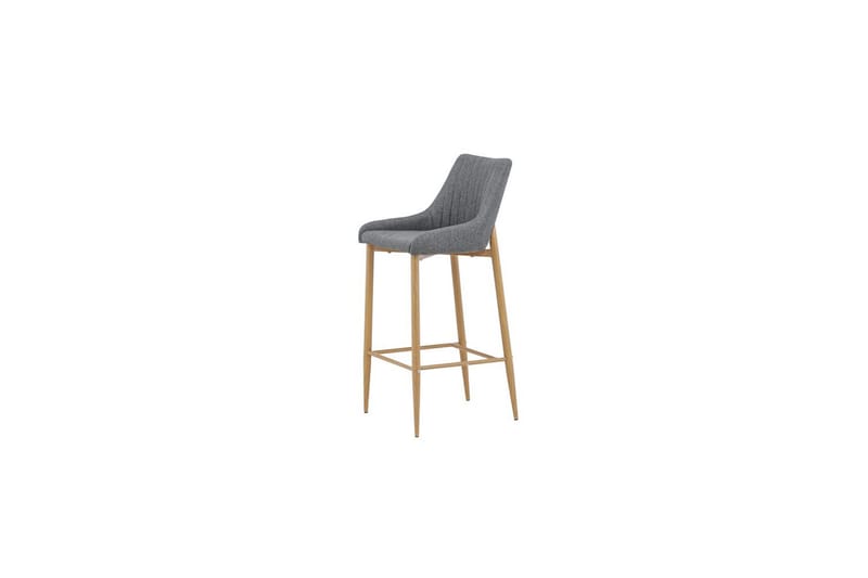 Barstol Plaza 2-pack - Natur/Mörkgrå - Möbler - Stolar & fåtöljer - Barstol & barpall