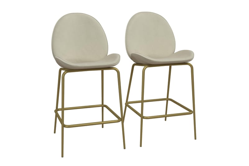 Astor Barstol Vit - CosmoLiving - Möbler - Stolar & fåtöljer - Barstol & barpall