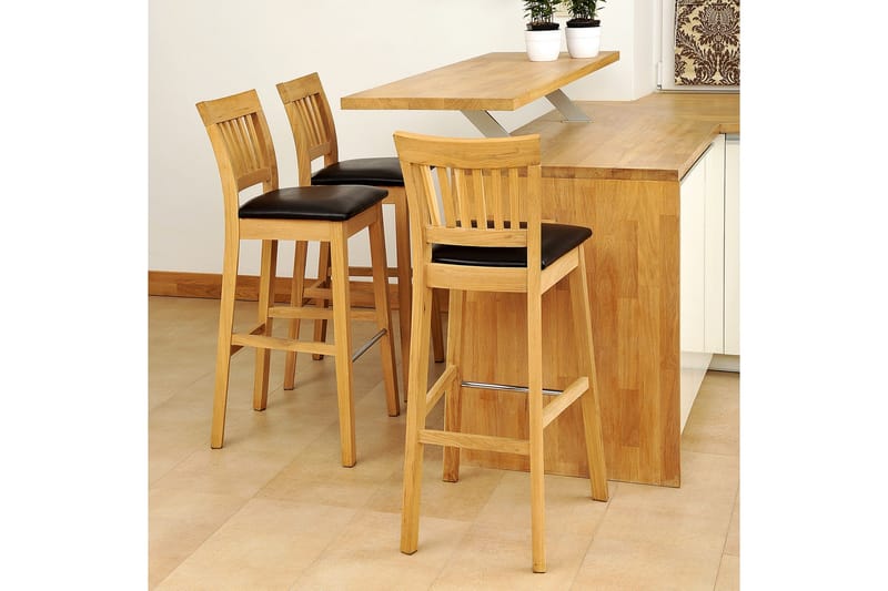 Barstol Laura 40xd40xh72 / 99cm Mörkbrunt - Möbler - Stolar & fåtöljer - Barstol & barpall