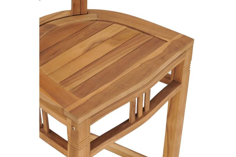 Barstol massiv teak - Brun - Barstol & barpall