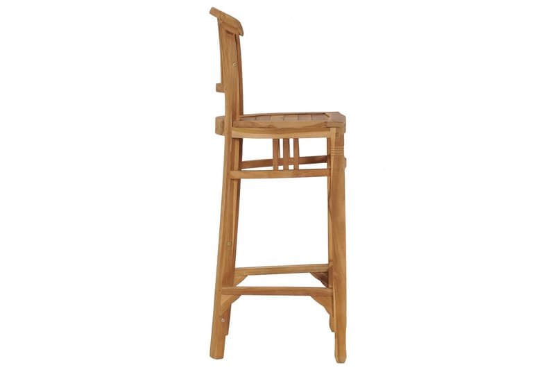 Barstol massiv teak - Brun - Möbler - Stolar & fåtöljer - Barstol & barpall