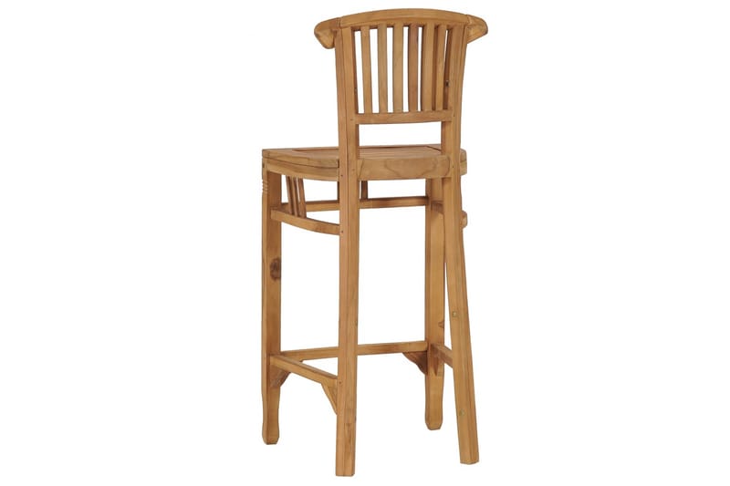 Barstol massiv teak - Brun - Möbler - Stolar & fåtöljer - Barstol & barpall