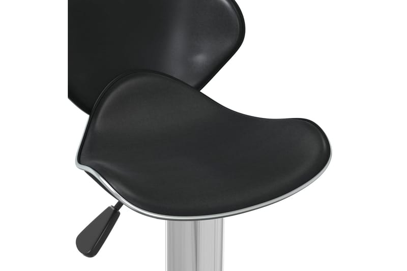 Barstol svart konstläder - Svart - Möbler - Stolar & fåtöljer - Barstol & barpall