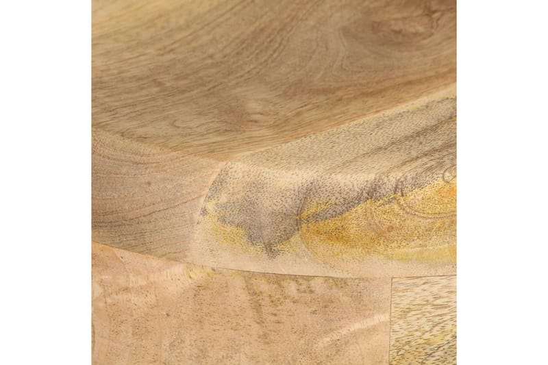 Barstolar 2 st 66 cm massivt mangoträ - Brun - Möbler - Stolar & fåtöljer - Barstol & barpall