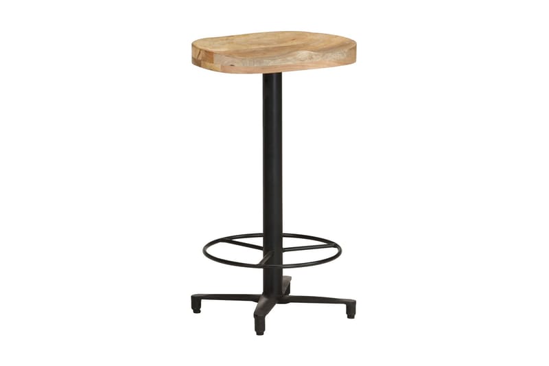 Barstolar 2 st 66 cm massivt mangoträ - Brun - Möbler - Stolar & fåtöljer - Barstol & barpall