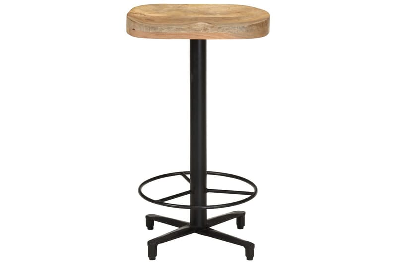 Barstolar 2 st 66 cm massivt mangoträ - Brun - Möbler - Stolar & fåtöljer - Barstol & barpall