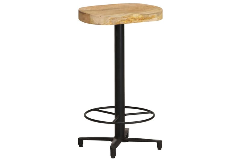 Barstolar 2 st 66 cm massivt mangoträ - Brun - Möbler - Stolar & fåtöljer - Barstol & barpall