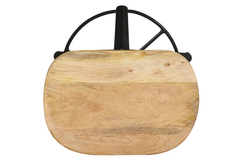 Barstolar 2 st 66 cm massivt mangoträ - Brun - Möbler - Stolar & fåtöljer - Barstol & barpall