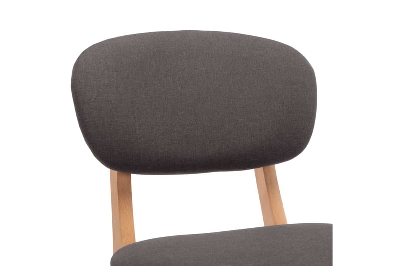Barstolar 2 st taupe tyg - Brun - Möbler - Stolar & fåtöljer - Barstol & barpall