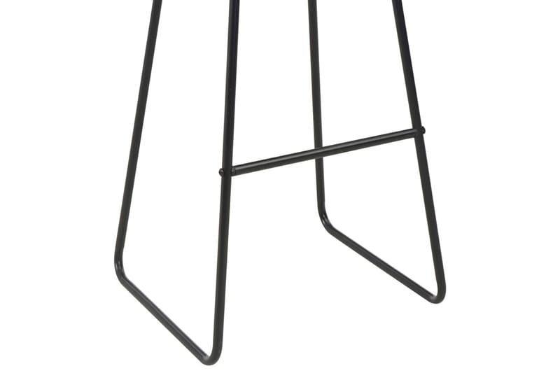 Barstolar 4 st svart konstläder - Svart - Möbler - Stolar & fåtöljer - Barstol & barpall