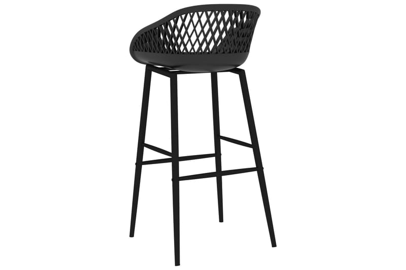 Barstolar 4 st svart - Svart - Möbler - Stolar & fåtöljer - Barstol & barpall
