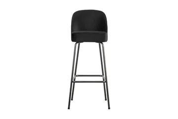 Bastien Barstol 80 cm - Sammet/Svart - Möbler - Stolar & fåtöljer - Barstol & barpall