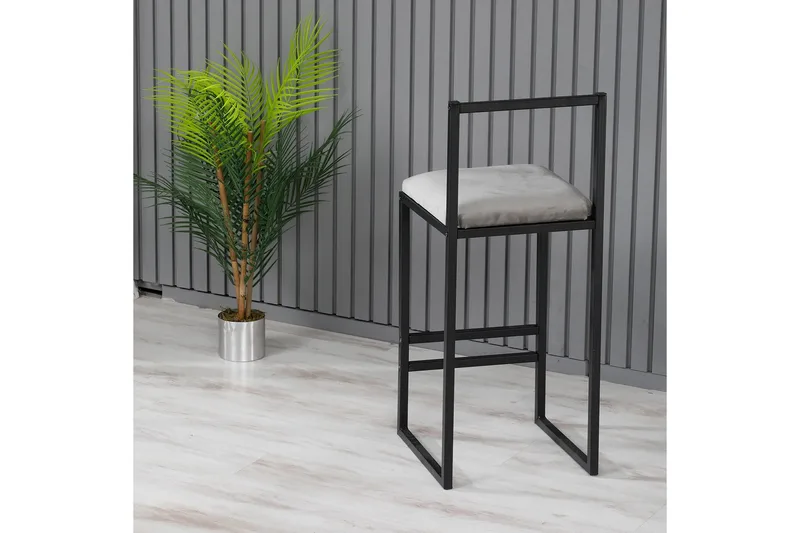 Bitanya Barstol - Grå - Möbler - Stolar & fåtöljer - Barstol & barpall