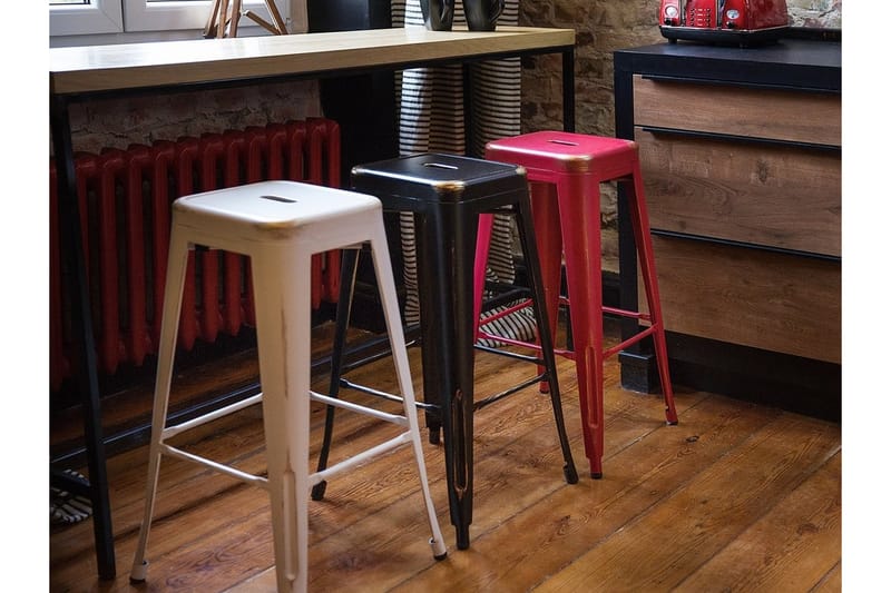 Cabrillo Barstol 40 cm - Röd - Möbler - Stolar & fåtöljer - Barstol & barpall