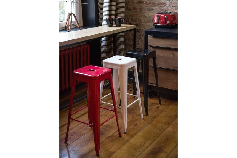 Cabrillo Barstol 44 cm - Vit - Möbler - Stolar & fåtöljer - Barstol & barpall