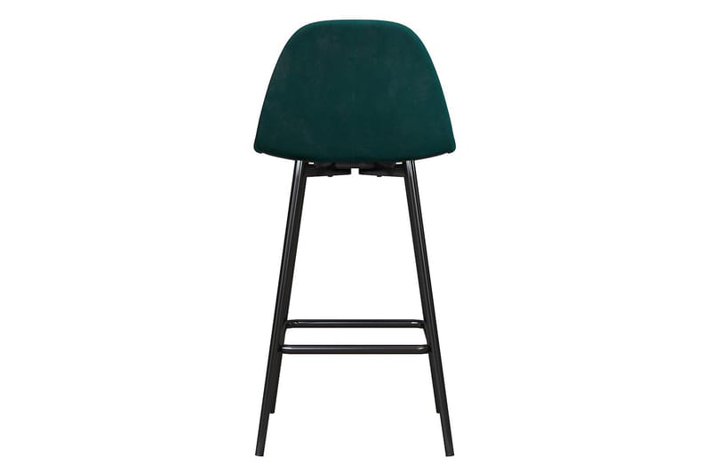 Calvin Barstol Grön/Sammet - Dorel Home - Möbler - Stolar & fåtöljer - Barstol & barpall
