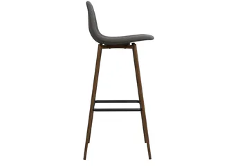 Copley Barstol Mörklinnegrå - Dorel Home - Möbler - Stolar & fåtöljer - Barstol & barpall
