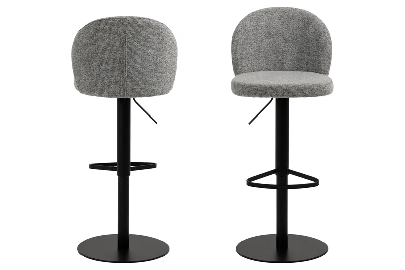 Dursun Barstol - Grå - Möbler - Stolar & fåtöljer - Barstol & barpall