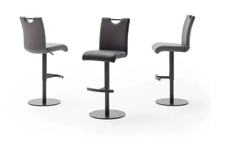 Eles Barstol - Grå/Svart - Möbler - Stolar & fåtöljer - Barstol & barpall
