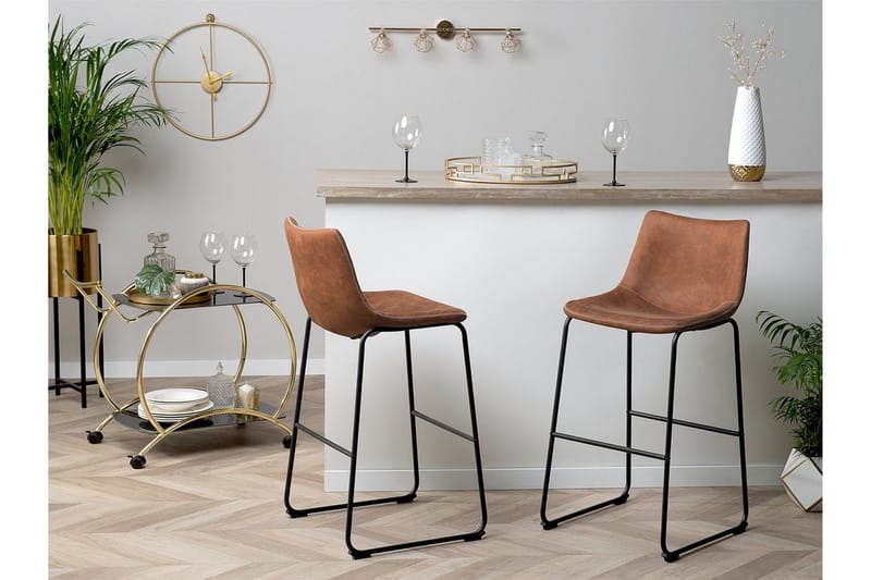 Franks Barstol 46 cm - Brun - Möbler - Stolar & fåtöljer - Barstol & barpall