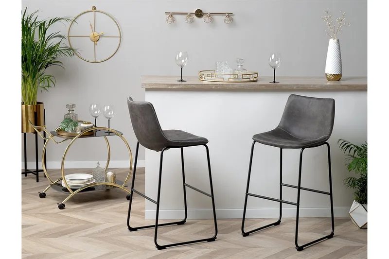 Franks Barstol 46 cm - Grå - Möbler - Stolar & fåtöljer - Barstol & barpall