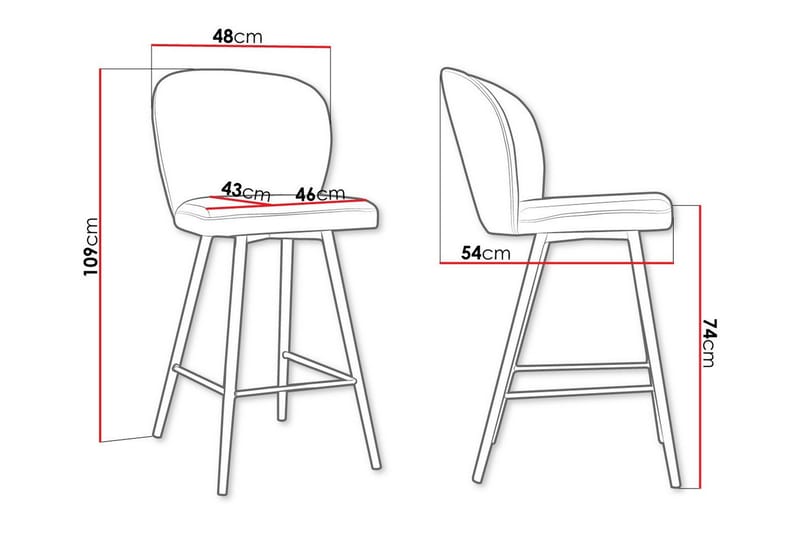 Glenarm Barstol - Möbler - Stolar & fåtöljer - Barstol & barpall