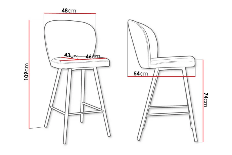 Glenarm Barstol - Möbler - Stolar & fåtöljer - Barstol & barpall