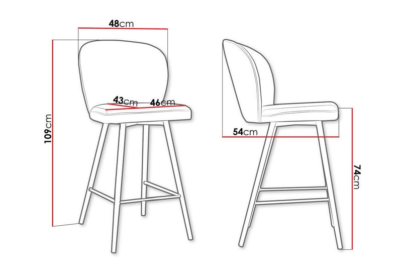 Glenarm Barstol - Möbler - Stolar & fåtöljer - Barstol & barpall
