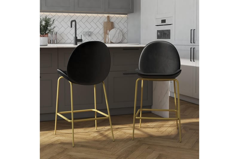 Kaiti Barstol - Svart - Möbler - Stolar & fåtöljer - Barstol & barpall