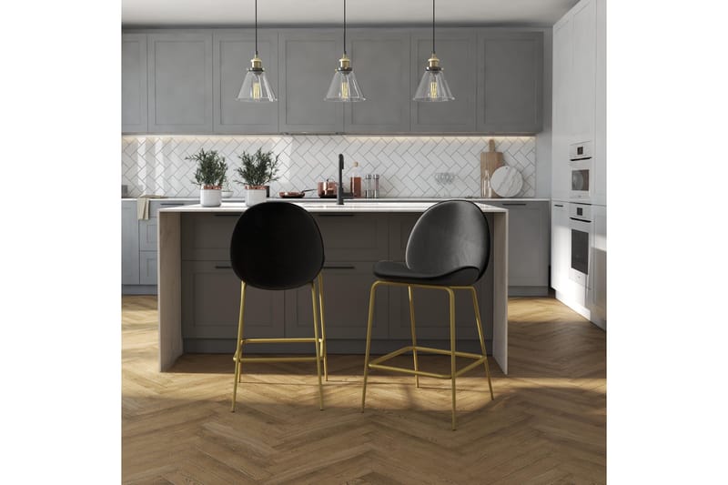 Kaiti Barstol - Svart - Möbler - Stolar & fåtöljer - Barstol & barpall