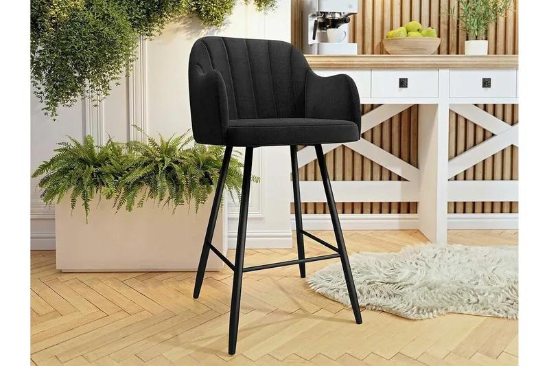 Kintore Barstol - Svart - Möbler - Stolar & fåtöljer - Barstol & barpall