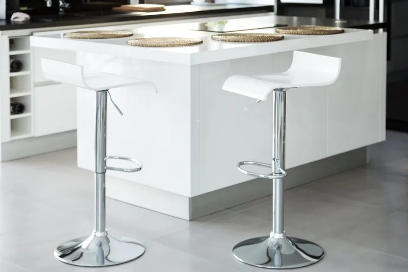 Lucca Barstol 42 cm - Vit - Möbler - Stolar & fåtöljer - Barstol & barpall