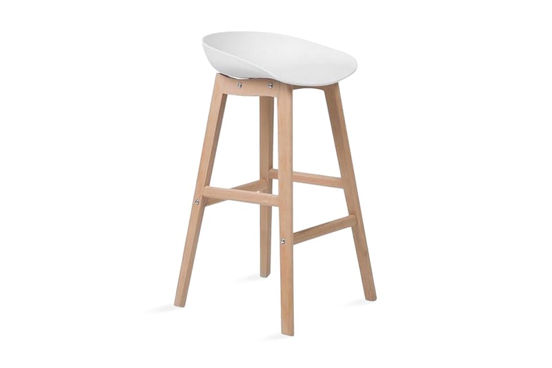 Micco Barstol 47 cm - Vit - Möbler - Stolar & fåtöljer - Barstol & barpall