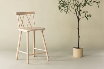 Mollöström Barstol 90 cm - Whitewash - Möbler - Stolar & fåtöljer - Barstol & barpall