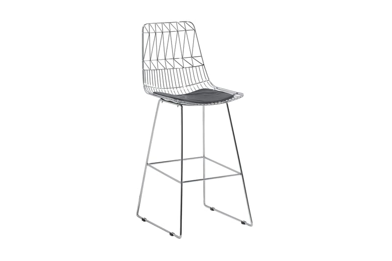 Preston Barstol 48 cm - Silver - Möbler - Stolar & fåtöljer - Barstol & barpall