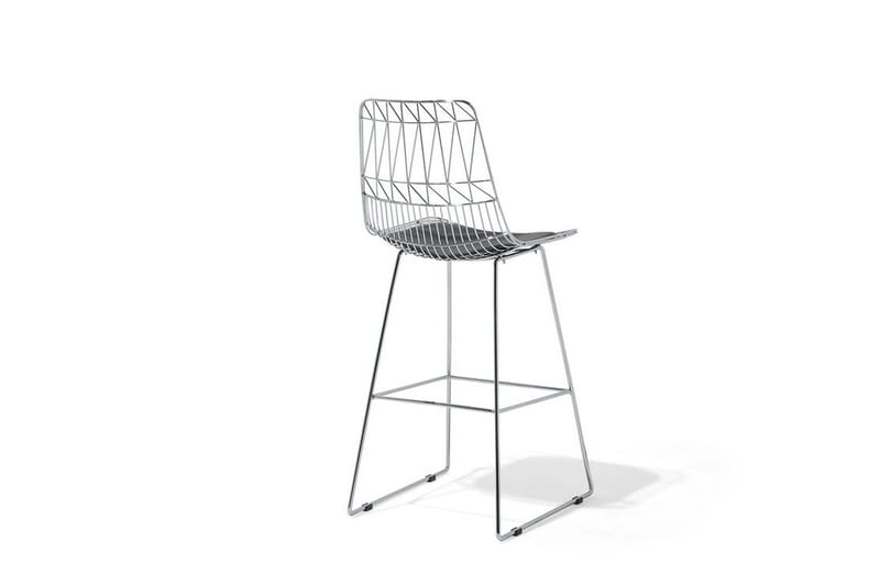 Preston Barstol 48 cm - Silver - Möbler - Stolar & fåtöljer - Barstol & barpall