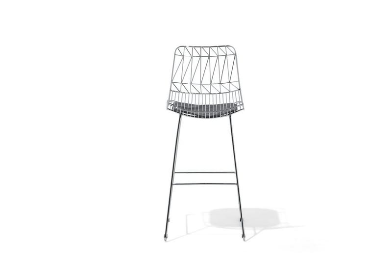 Preston Barstol 48 cm - Silver - Möbler - Stolar & fåtöljer - Barstol & barpall