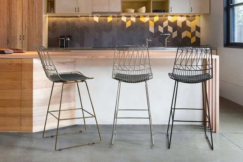 Preston Barstol 48 cm - Svart - Möbler - Stolar & fåtöljer - Barstol & barpall