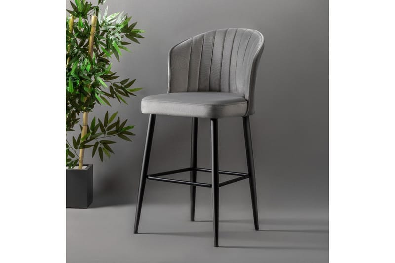 Rubi Barstol - Grå - Möbler - Stolar & fåtöljer - Barstol & barpall