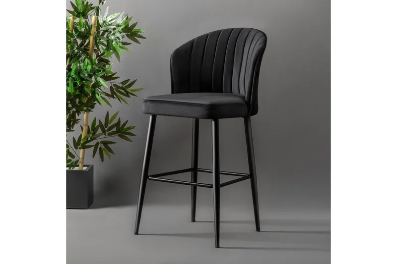 Rubi Barstol - Svart - Möbler - Stolar & fåtöljer - Barstol & barpall
