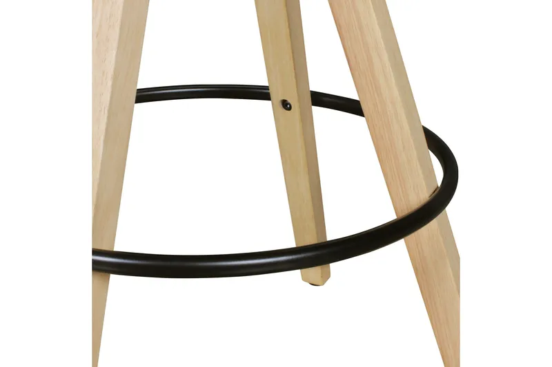 Sarkbank Barstolar 2-pack - Svart/Brun - Möbler - Stolar & fåtöljer - Barstol & barpall